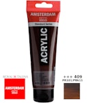 Royal Talens Amsterdam All Acrylics Standard Χρώμα Ακρυλικό Ζωγραφικής Καφέ 120ml Burnt Umber 409 17094092