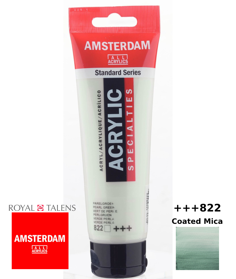 ROYAL TALENS - Royal Talens Amsterdam All Acrylics Standard Χρώμα Ακρυλικό Ζωγραφικής Πράσινο Πέρλα 120ml Pearl Green 822 17098222