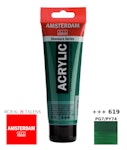 Royal Talens Amsterdam All Acrylics Standard Χρώμα Ακρυλικό Ζωγραφικής Βαθύ Πράσινο 120ml Deep Green 619 17096192