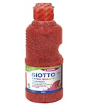 Giotto EXTRA QUALITY Ακρυλική Τέμπερα Paint 250ml Glitter Red Κόκκινο με Glitter Σχολική Τέμπερα 531206