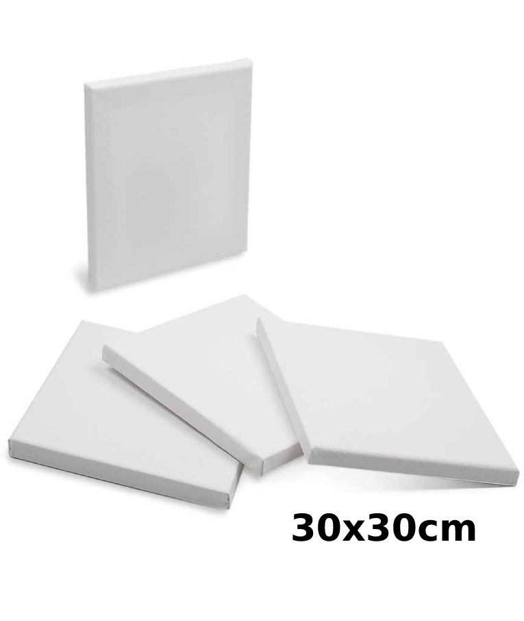  Καμβάς σε Τελάρο Ζωγραφικής Βαμβακερός 30x30cm 721.30-30