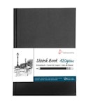 A5 Μπλοκ Σχεδίου Βιβλιοδετημένο Σκληρόδετο Sketchbook  Μαύρο 124φ 120gr 15x21  HA628352