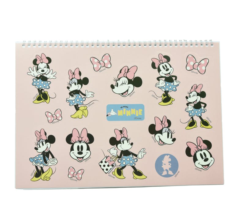 Disney Classic Minnie Mouse Μπλοκ Ζωγραφικής 40 φύλλων 23x33 με αυτοκόλλητα  340-38416