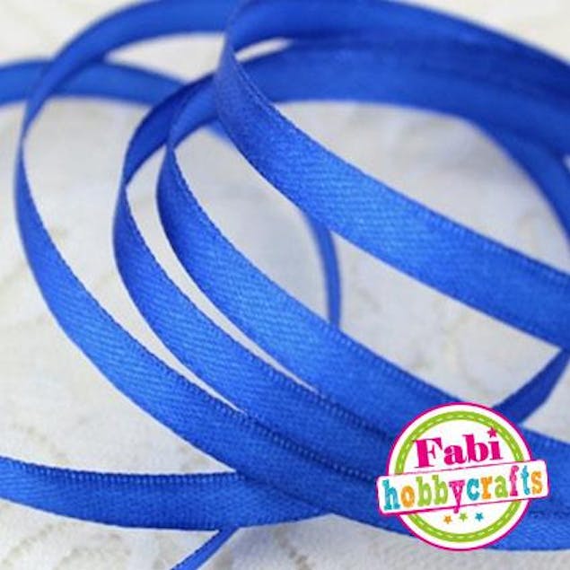 FABI CRAFT - Fabi Craft Κορδέλα Σατέν Μπλε 6mm x 46m 130241