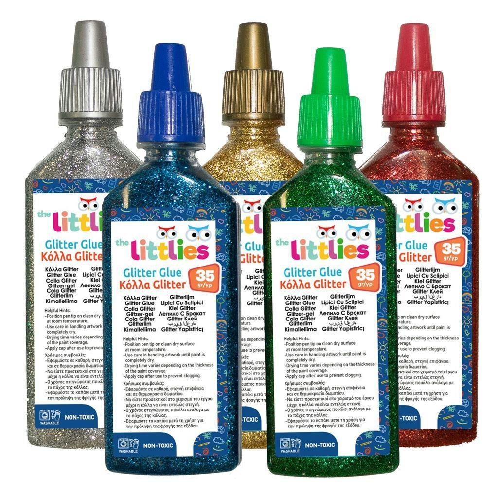 The Littles Glitter Glue Κόλλα με στόμιο Διάφορα χρώματα 646109