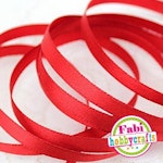 Fabi Craft Κορδέλα Σατέν Κόκκινη 6mm x 46m 130240
