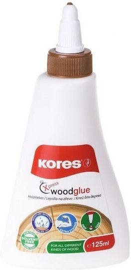 Κόλλα Kores Κατάλληλες για Ξύλο Ατλακολ 125ml  75725