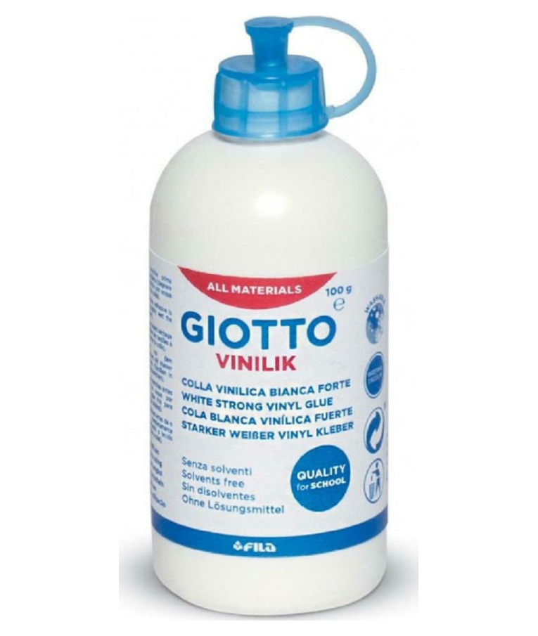 GIOTTO - Giotto Υγρή Κόλλα Λευκή Vinilik σε Μπουκάλι Μεσαίου Μεγέθους 100ml ΑΤΛΑΚΟΛ 543300