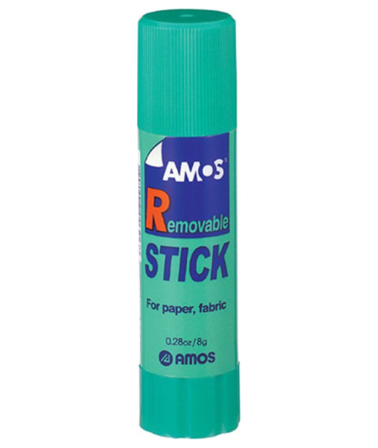 AMOS - Κόλλα Stick Amos Removable 8gr Όχι Σταθερής Κόλλησης GSR8B1