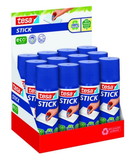 TESA - tesa Κόλλα Stick eco logo Μεσαίου Μεγέθους 20gr χωρίς Διαλύτες 57026-00200