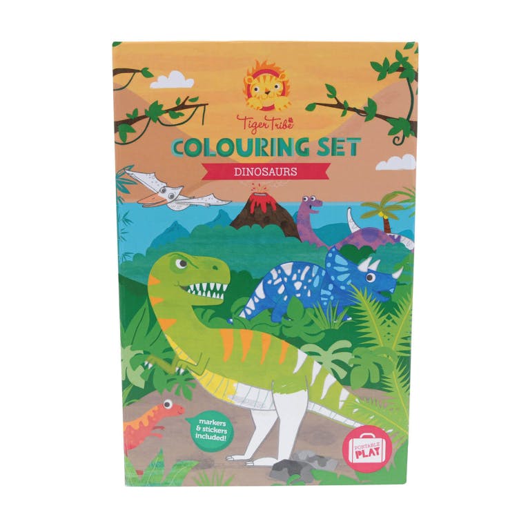 Tiger Tribe Colour by Numbers DINO IN SPACE Σετ Ζωγραφικής 20200