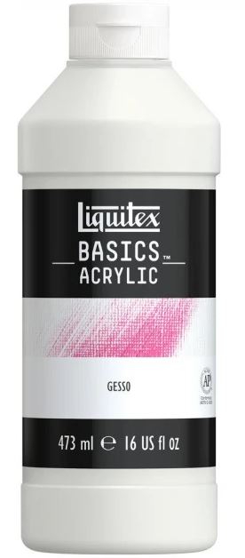  GESSO υλικό προετοιμασίας πολλών χρήσεων gesso-primer-αστάρι 473ml