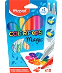 Maped Color'Peps Magic Μαρκαδόροι Ζωγραφικής Χονδροί σε 10 Χρώματα Magic Pens