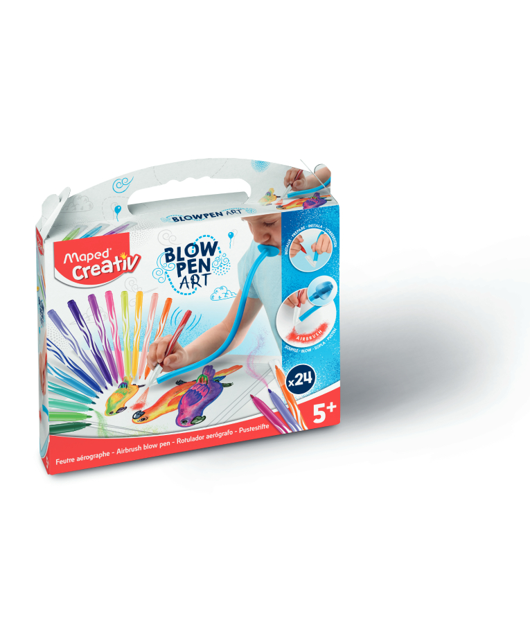 Maped Creative Blow Pen Art Mαρκαδόροι Aέρος 24 χρώματα 846712
