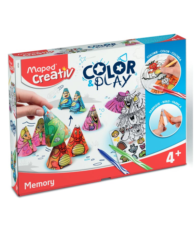 Maped Creative Kit Color & Play Κάρτες Μνήμης 907000  4+