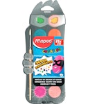 Maped Color'Peps Σετ Νερομπογιές με Πινέλο 12 χρωμάτων 30 mm 811520