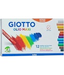 Λαδοπαστέλ Giotto Olio Maxi Oil Pastel 12 χρωμάτων 293000-293400