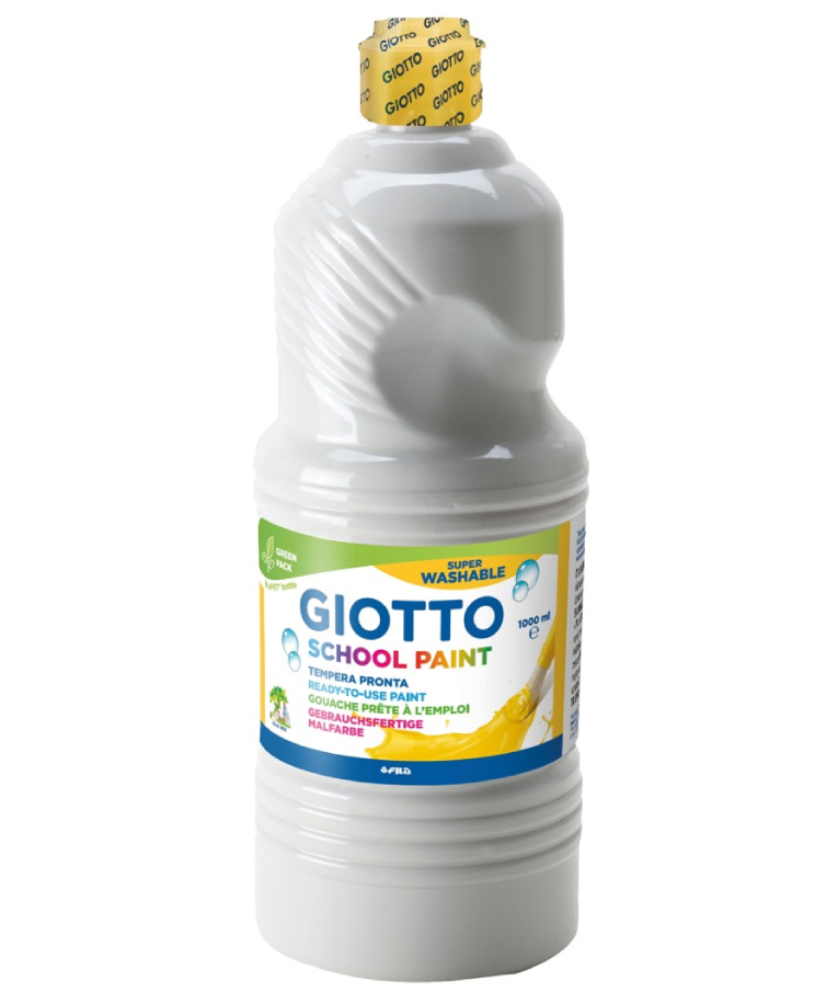 GIOTTO - Giotto  Σχολική Τέμπερα Λευκή 1000ml  535501