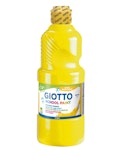 Giotto Σχολική Τέμπερα Νερού Yellow Κίτρινο School Paint 500ml  535302