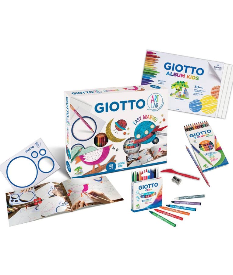 Giotto Ζωγραφική Σετ Δημιουργίας Art Lab Easy Drawing για 8+ Ετών 581400