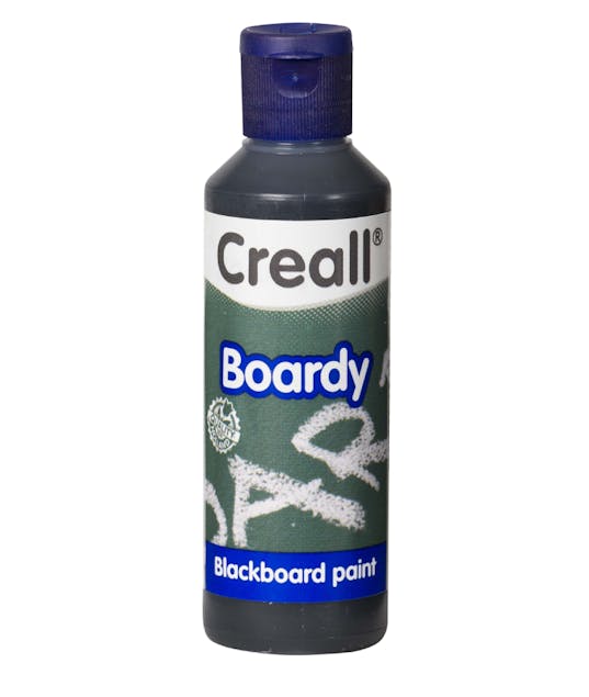 CREALL - Creall Boardy Τεμπερά Ακρυλική Μαύρη με Υφή Πίνακα - Blackboard Paint 250ml Black 0.92.333
