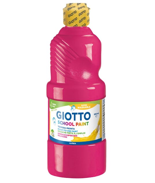 GIOTTO - Giotto Σχολική Τέμπερα Νερού Magenta Ματζέντα School Paint 500ml  535310