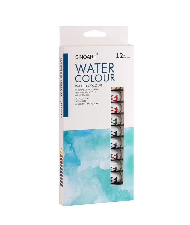  Water Colour - Τέμπερες Ακουαρέλας σε Σωληνάρια των 12ml Σετ 12τμχ  SFP001