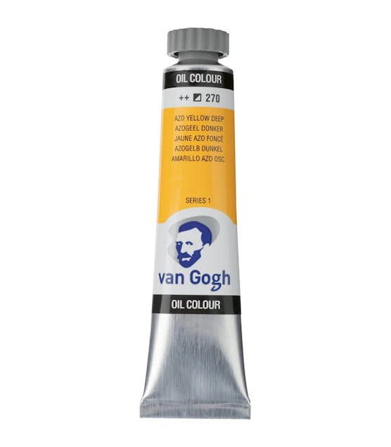 ROYAL TALENS - Royal Talens VAN GOGH Τεμπερα Λαδιού AZO YELLOW DEEP 270 σε Σωληνάριο ΣΩΛΗΝΑΡΙΟ 20ML τεμ 1 02042703