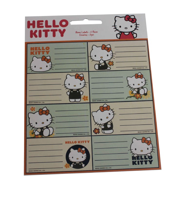 Gim Σχολικές Ετικέτες - Name Labels HELLO KITTY Σετ 16τμχ 776-78746