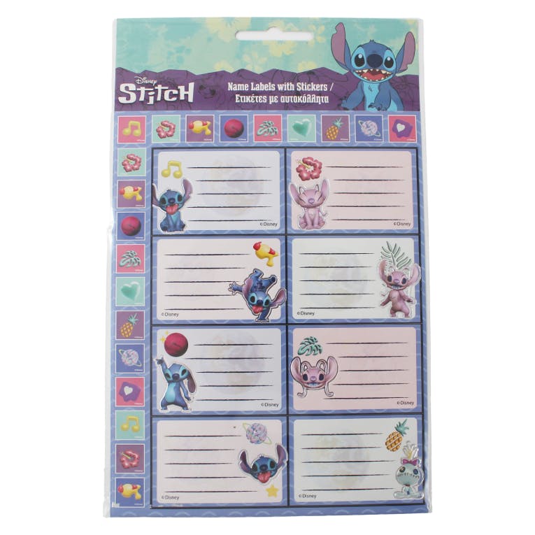 Αυτοκόλλητες Ετικέτες Stitch Hot Stamping 2x8 16τεμ 771-30149