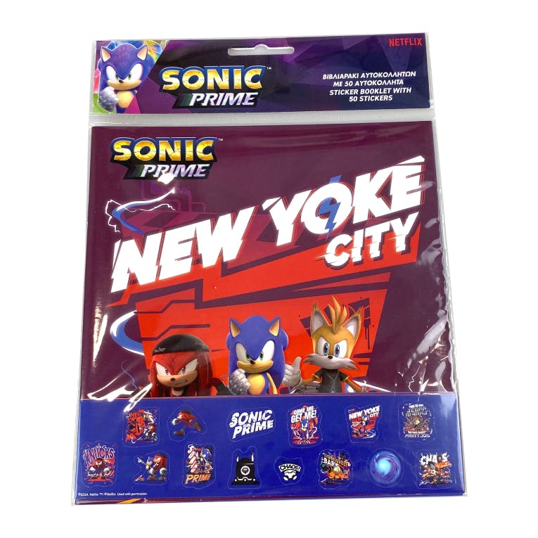 Αλμπουμ Sticker Album A4 SONIC PRIME 775-40291
