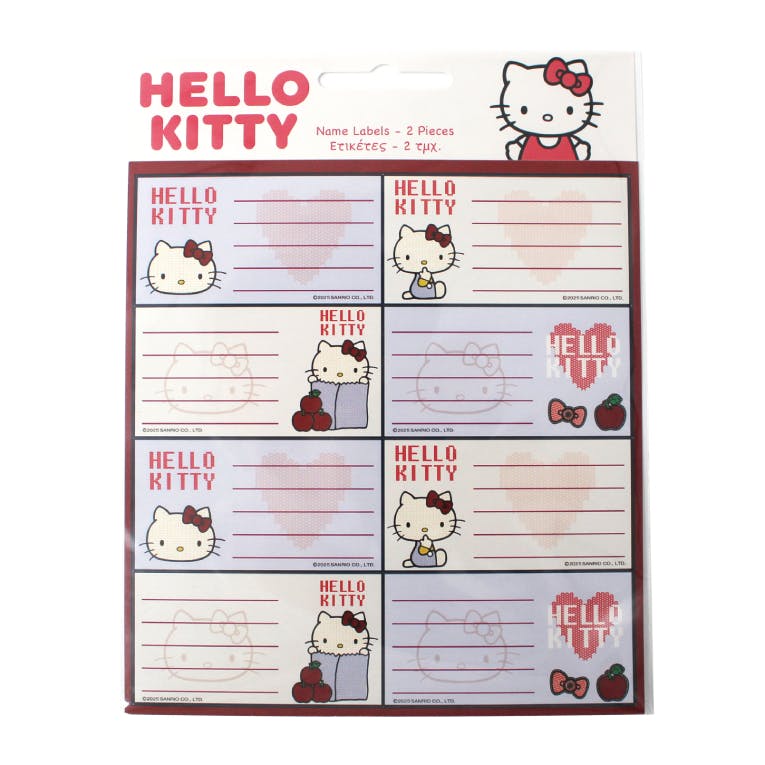 Gim Σχολικές Ετικέτες - Name Labels Hello Kitty Σετ 16τμχ 776-78846