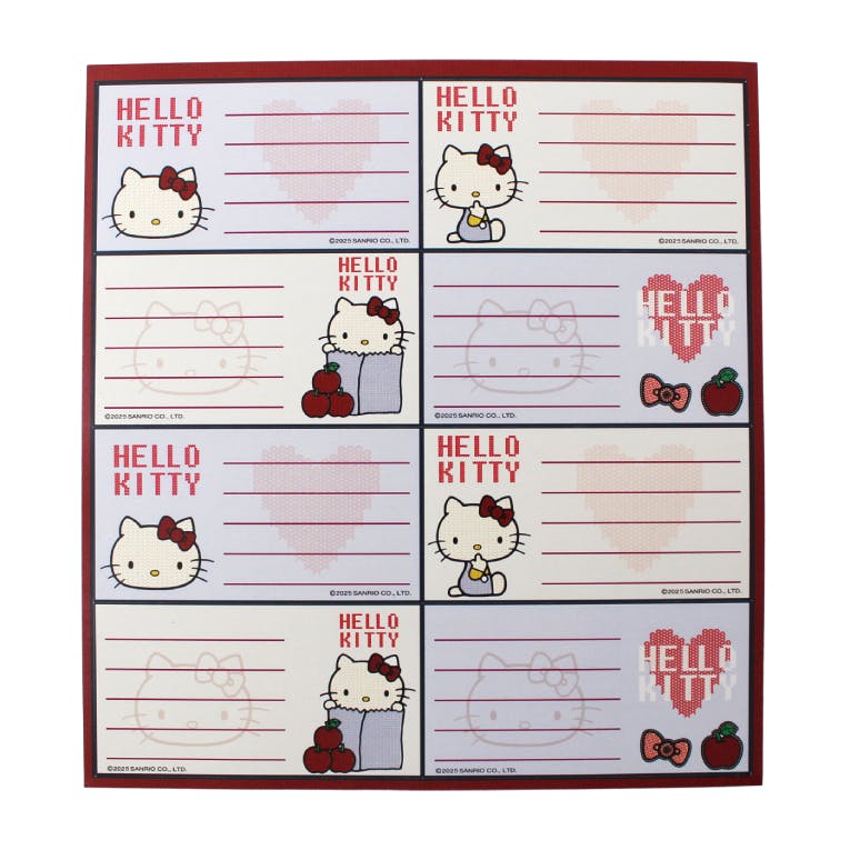 GIM - Gim Σχολικές Ετικέτες - Name Labels Hello Kitty Σετ 16τμχ 776-78846
