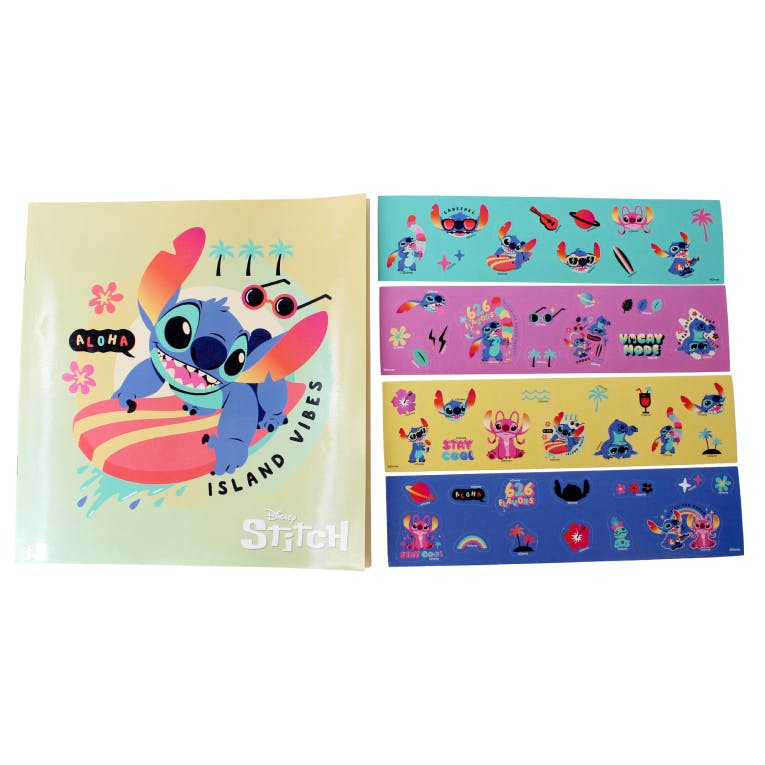 GIM - Gim Sticker Album stitch - Άλμπουμ με αυτοκόλλητα PRINCESS 771-30091