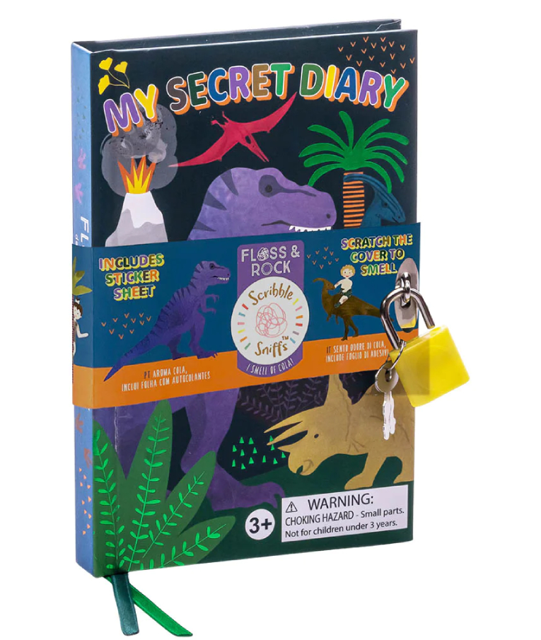 Dino My Scented Secret Diary - Μυστικό Ημερολόγιο με Λουκέτο Ηλικία 3+ 46P6553 