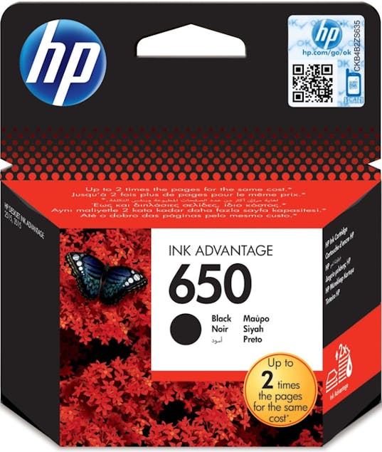 HP -  Μελάνι Inkjet No.650 Black (CZ101AE) (HPCZ101AE)