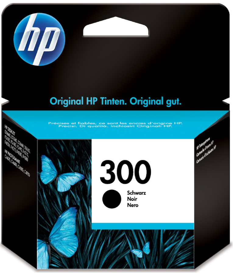 HP -  Μελάνι Inkjet Nο.300 Black (CC640EE) (HPCC640EE)