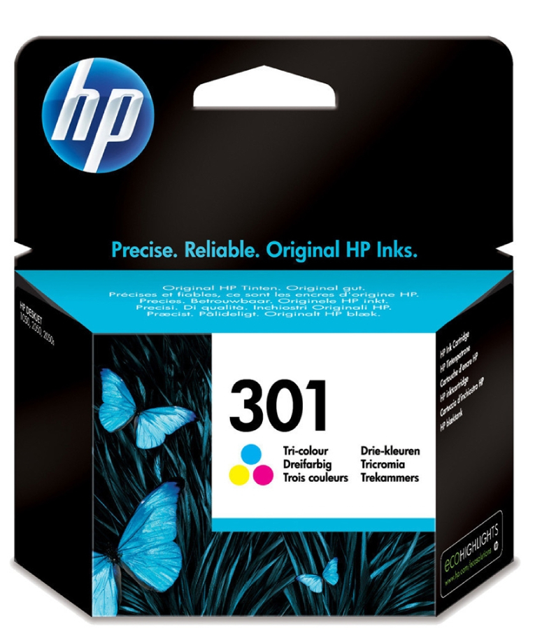 HP -  Μελάνι Inkjet No.301 Colour (CH562EE) (HPCH562EE)