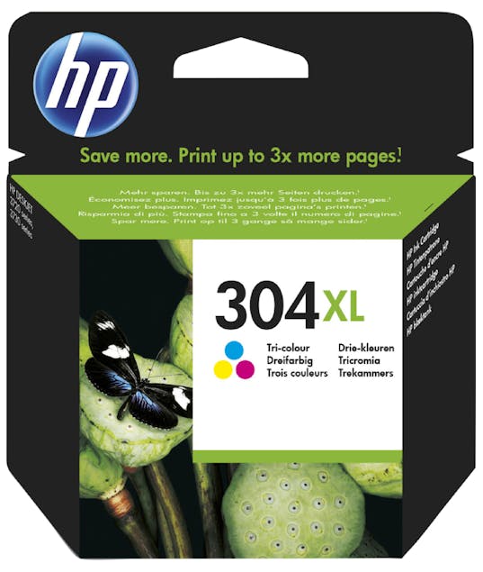HP -  Μελάνι Inkjet No.304XL Tri-colour (N9K07AE) (HPN9K07AE)