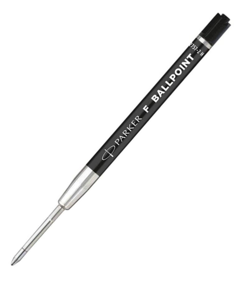 PARKER - Parker Economy Quink Ανταλλακτικό Μελάνι για Στυλό σε Μαυρο χρώμα Fine 2τμχ Ballpoint BP (Blister) 2166541