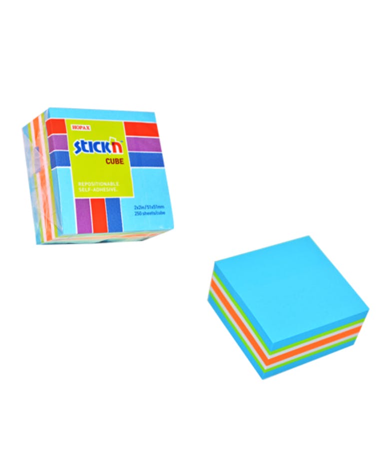 Αυτοκόλλητα Χαρτάκια Σημειώσεων 250 φύλλα  51x51 mm Stick`n Neon 21535 e711 Hopax