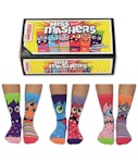 United Odd Socks 6 SCARILY GOOD OddSocks - MISH MASHERS - Monster Themed Κάλτσες Σετ 6 τεμ EUR 30.5-38.5 MISS