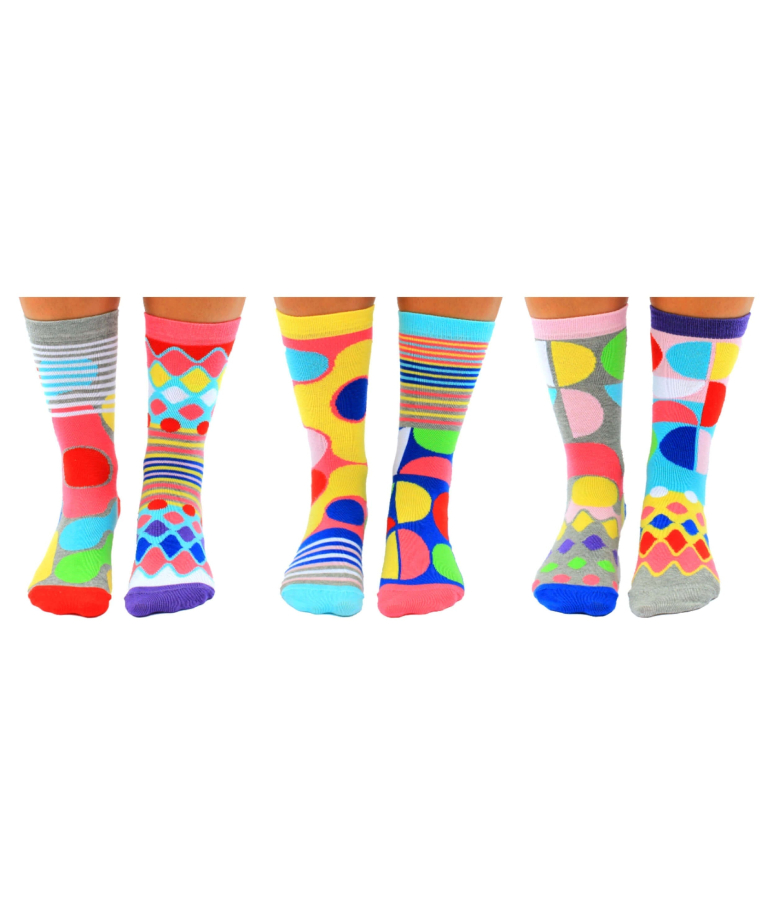 UNITED ODD SOCKS - United Odd Socks 6 OddSocks to Pick and Mix - FOOT KANDY - Κάλτσες Σετ 6 τεμ EUR 37-42 KANDY
