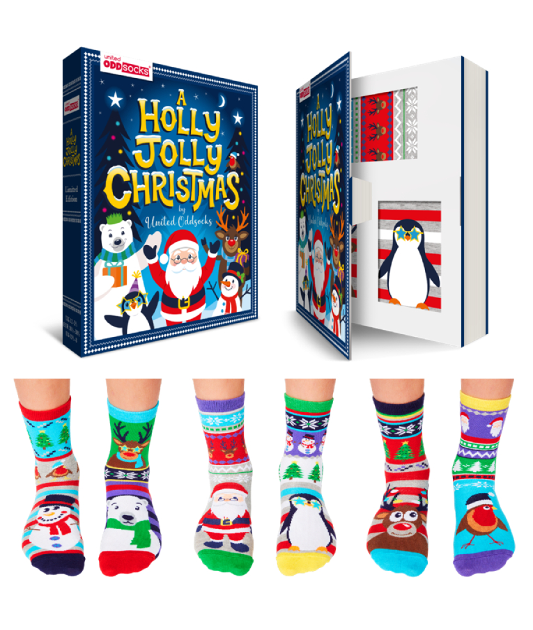 A Holly Jolly Christmass - oddsocks to mix and mismatch Κάλτσες Σετ 3 τεμ EUR 30.5-39 JOLLY