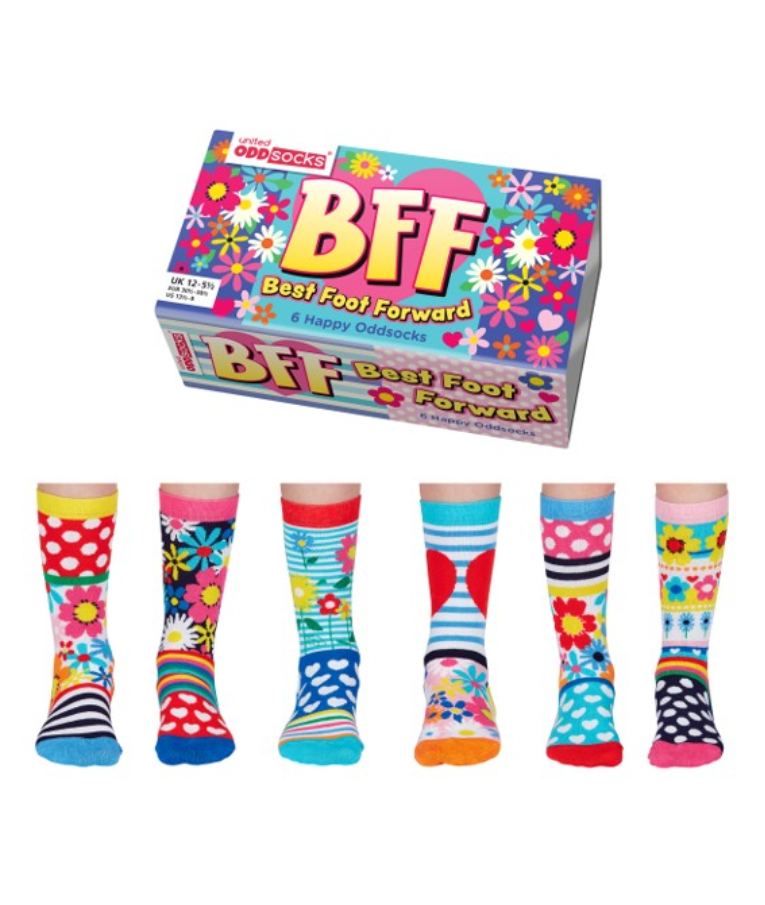  BEST FOOT FORWARD - 6 happy oddsocks to mix and mismatch Κάλτσες Σετ 6 τεμ EUR 30.5-38.5