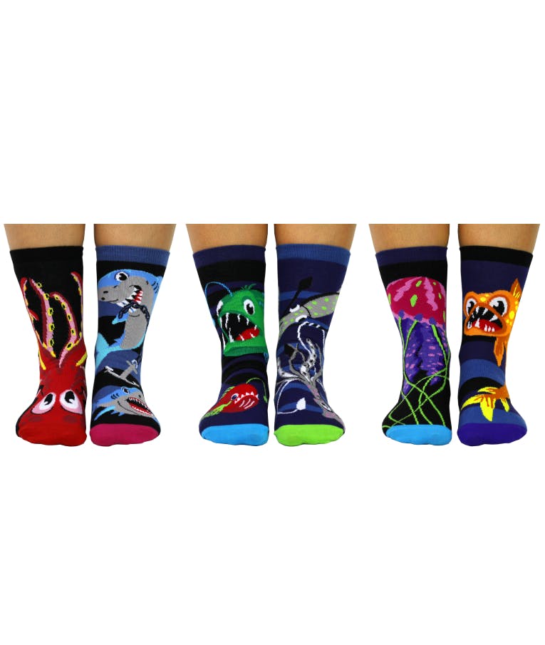 UNITED ODD SOCKS - United Odd Socks DEEP - oddsocks to mix and mismatch Κάλτσες Σετ 3 τεμ EUR 30.5-39 JOLLY