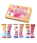 United Odd Socks CAKEBOX - Oddsocks to mix and mismatch Κάλτσες Σετ 3 τεμ EUR 37-42