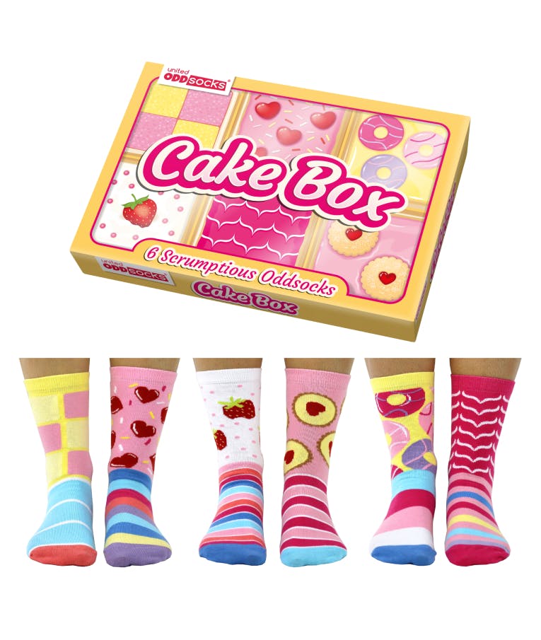  CAKEBOX - Oddsocks to mix and mismatch Κάλτσες Σετ 3 τεμ EUR 37-42